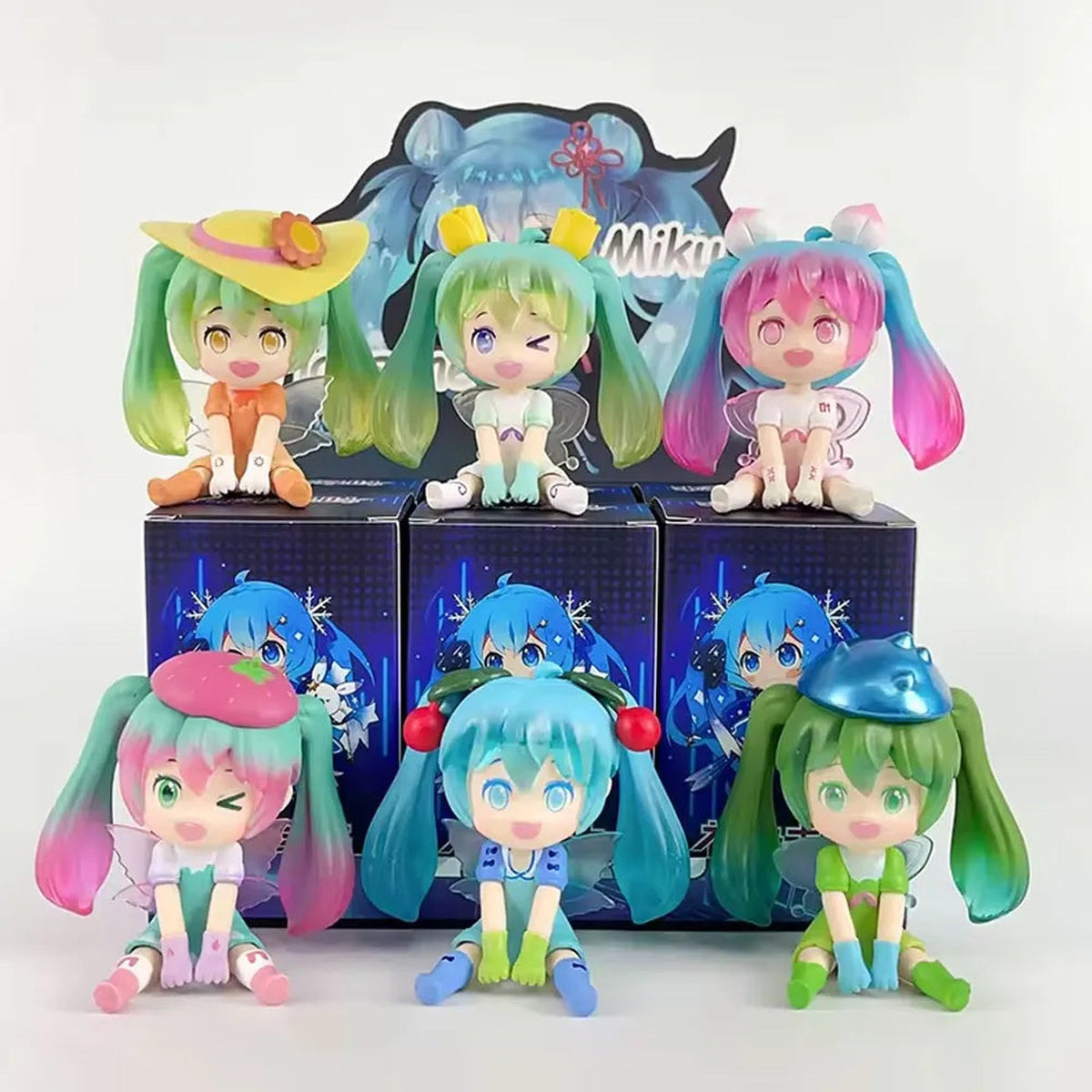 Blind box sous licence Hatsune Miku, vue principale