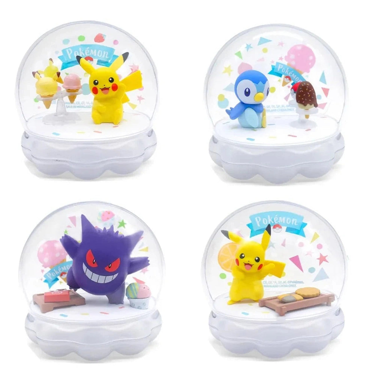 Pokémon - Display - Ball diorama - 1 pc - Langbowang - 10 cm