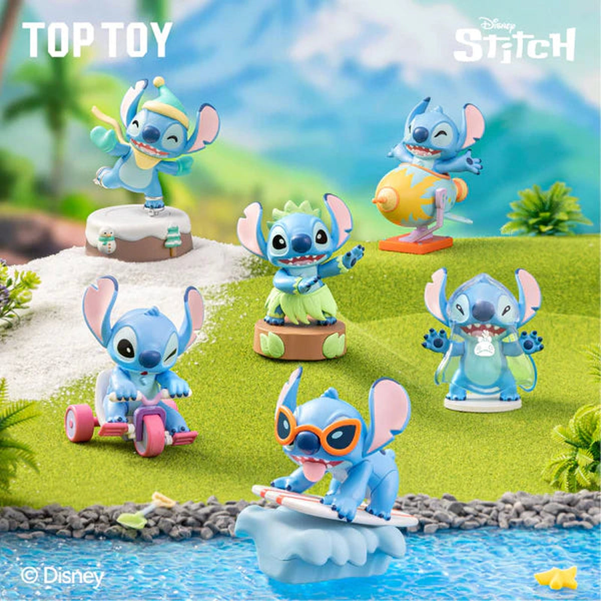 Blind box sous licence Disney, vue principale