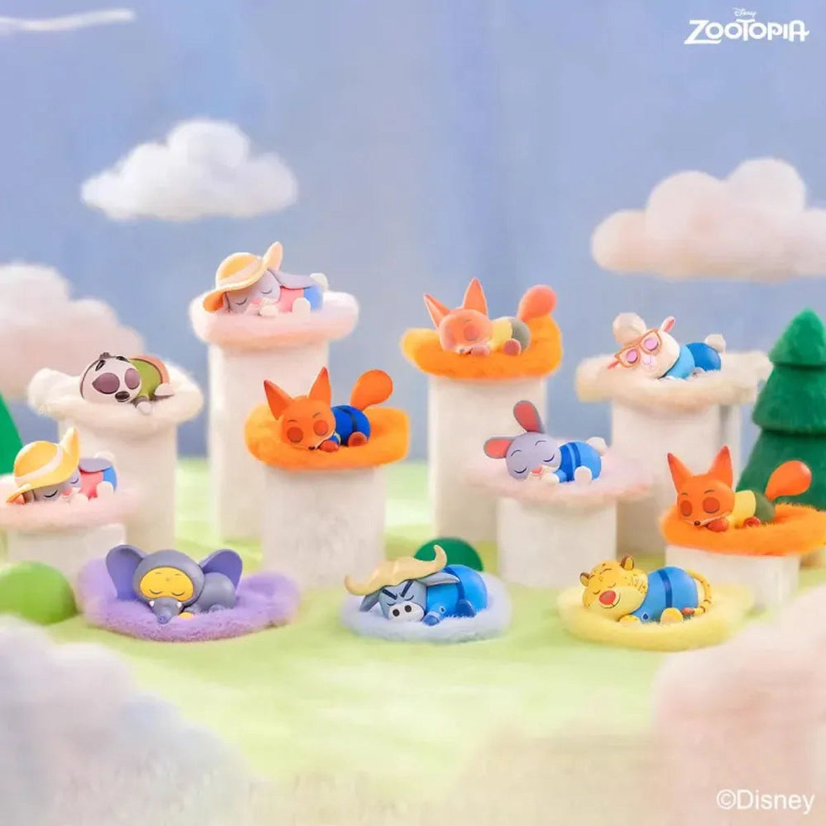 Disney - Blind Box - Zootopie Dodo Coussin Cushion Sleeping - 1 pc - Morstorm