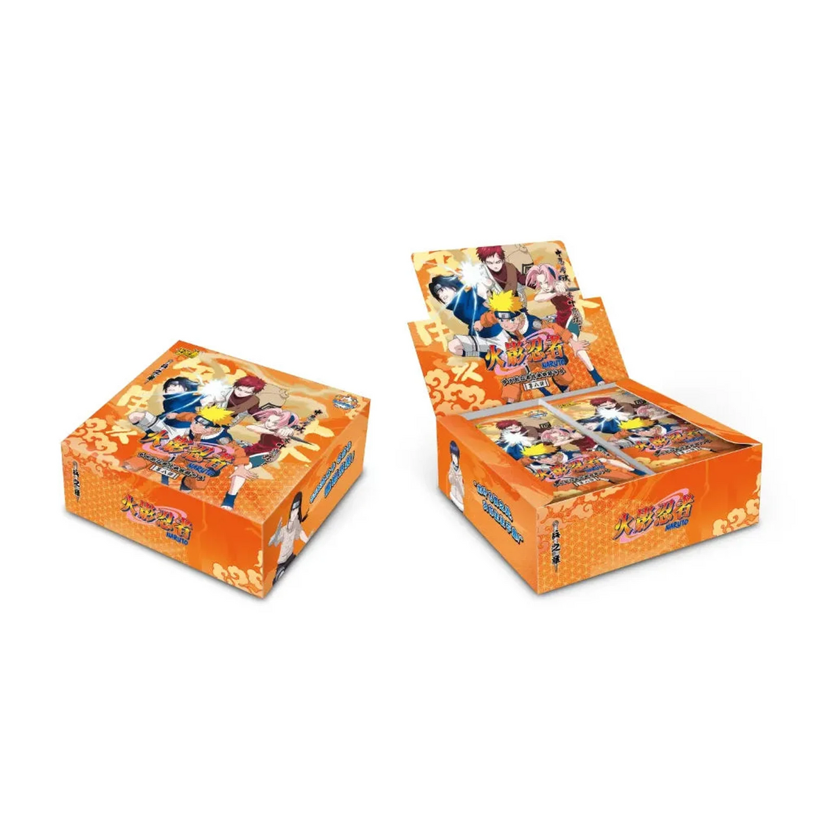 Cartes sous licence Naruto, vue principale