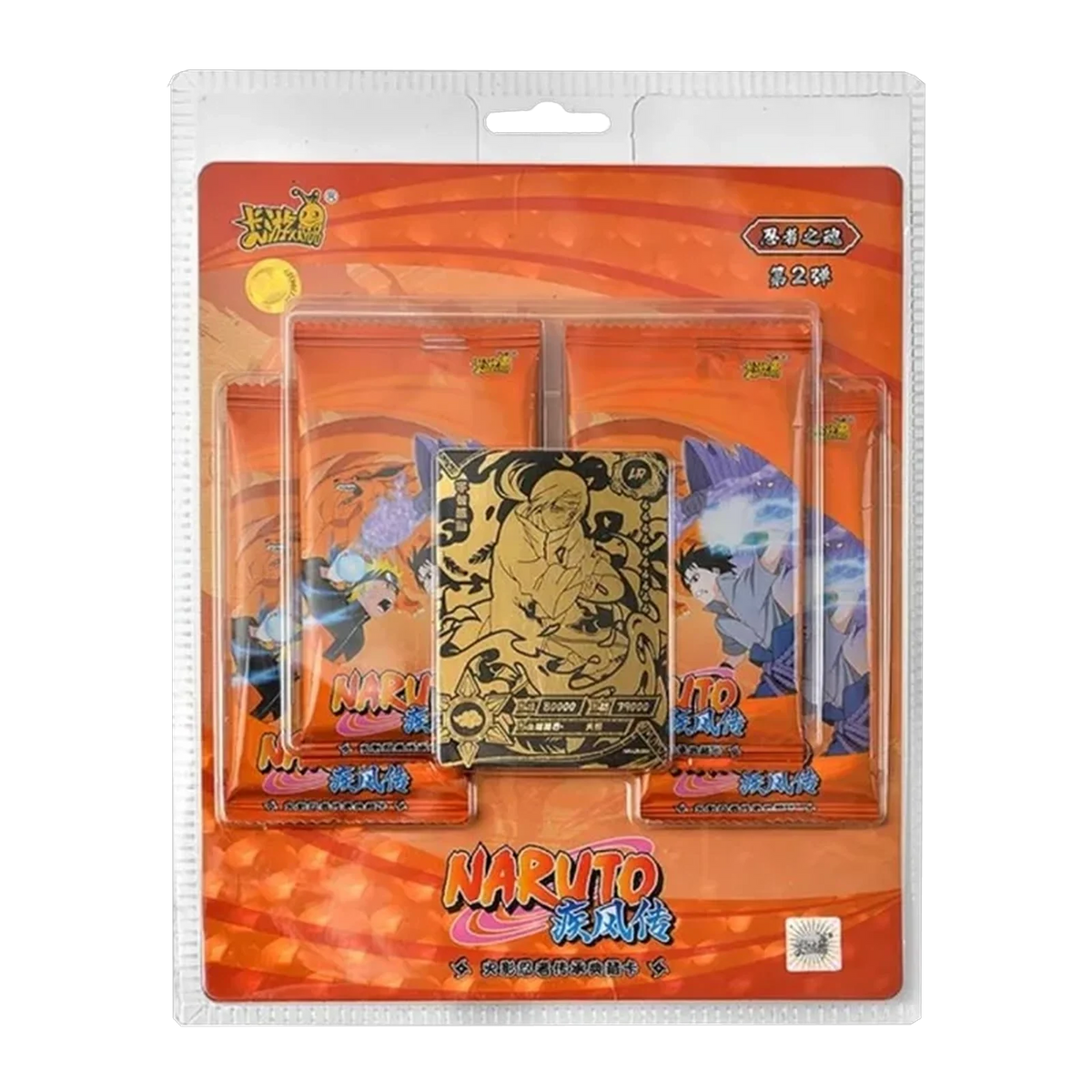 Cartes sous licence Naruto, vue principale