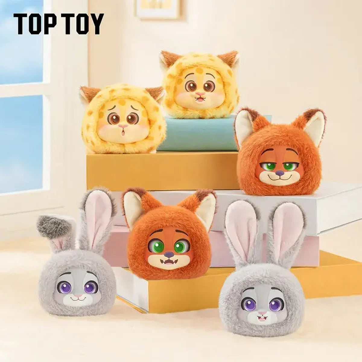 Disney - Blind Box - Plush Pendant Zootopie Emoji - 1 pc - Toptoy