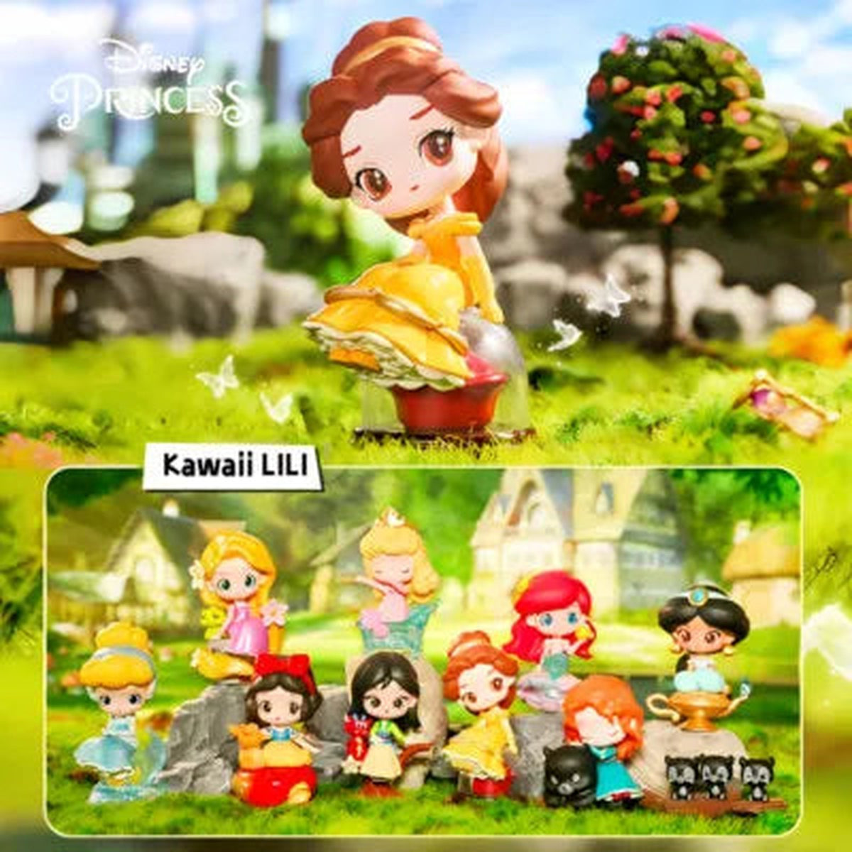 Disney - Blind Box - Princess Fairy Tale Town - 1 pc - Toptoy
