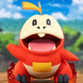Figurine Chochodil sous licence Pokémon, vue principale