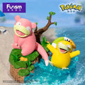 Diorama Psykokwak sous licence Pokémon, vue principale
