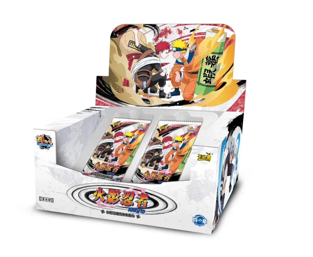 Cartes sous licence Naruto, vue principale