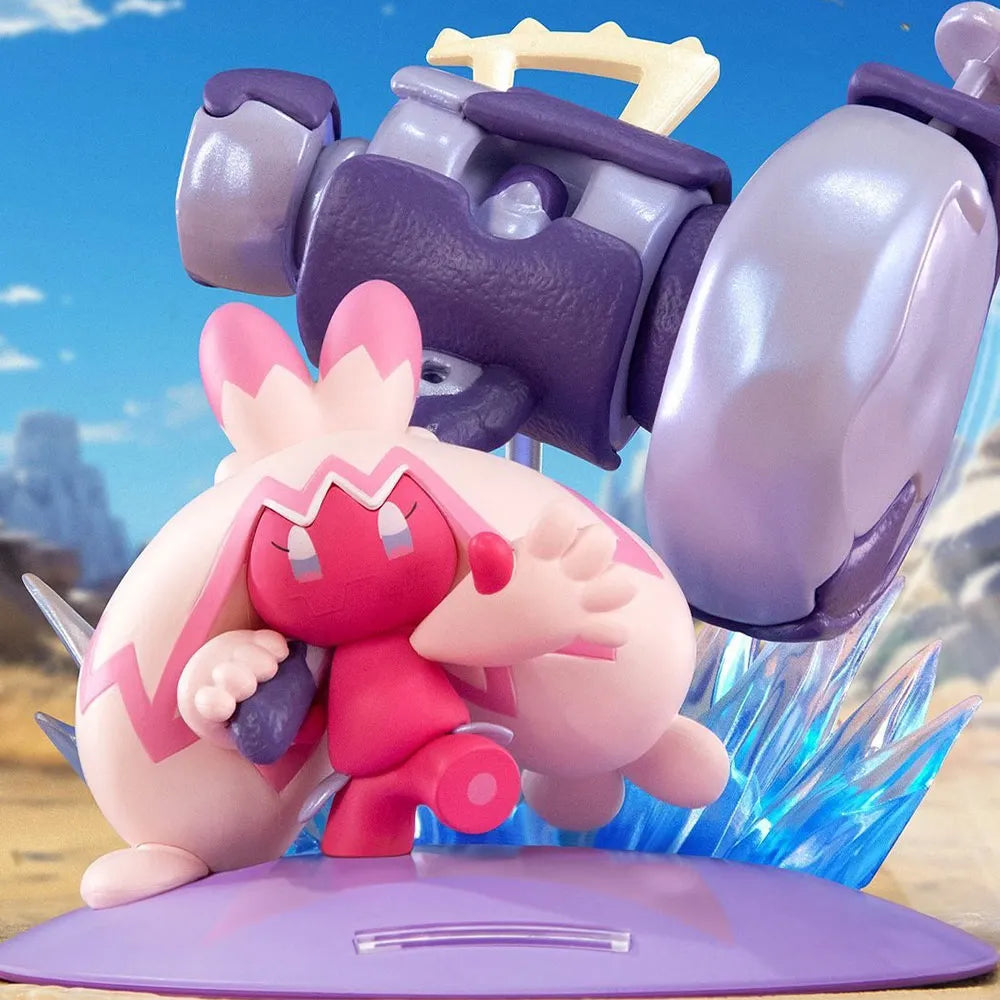 Figurine Forgelina sous licence Pokémon, vue principale