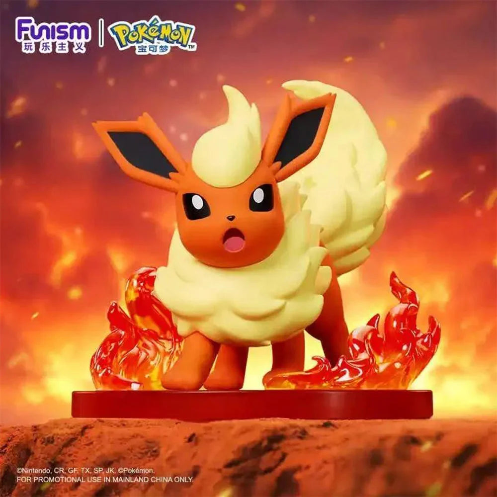 Figurine Pyroli sous licence Pokémon, vue principale