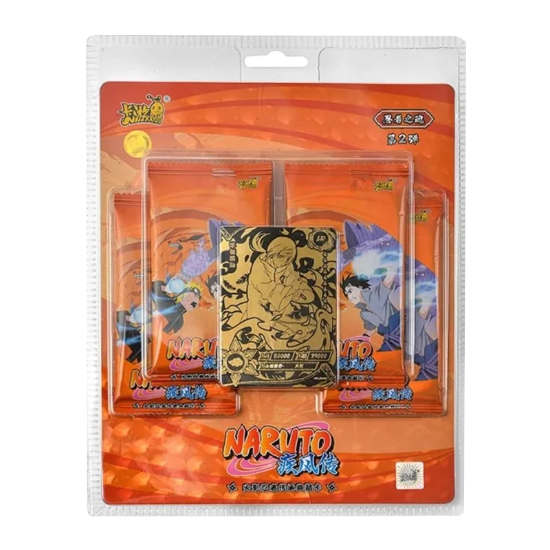 Cartes sous licence Naruto, vue principale