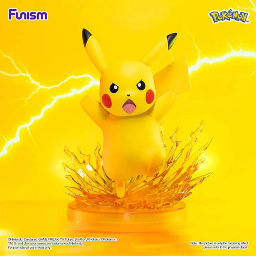 Figurine Pikachu sous licence Pokémon, vue principale