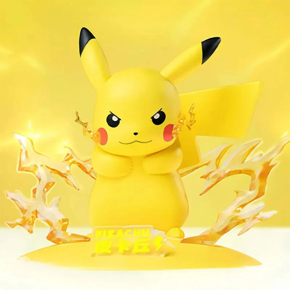 Figurine Pikachu sous licence Pokémon, vue principale