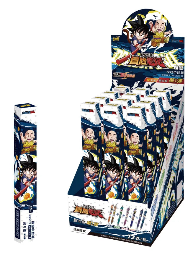 Blind box sous licence Dragon Ball, vue principale