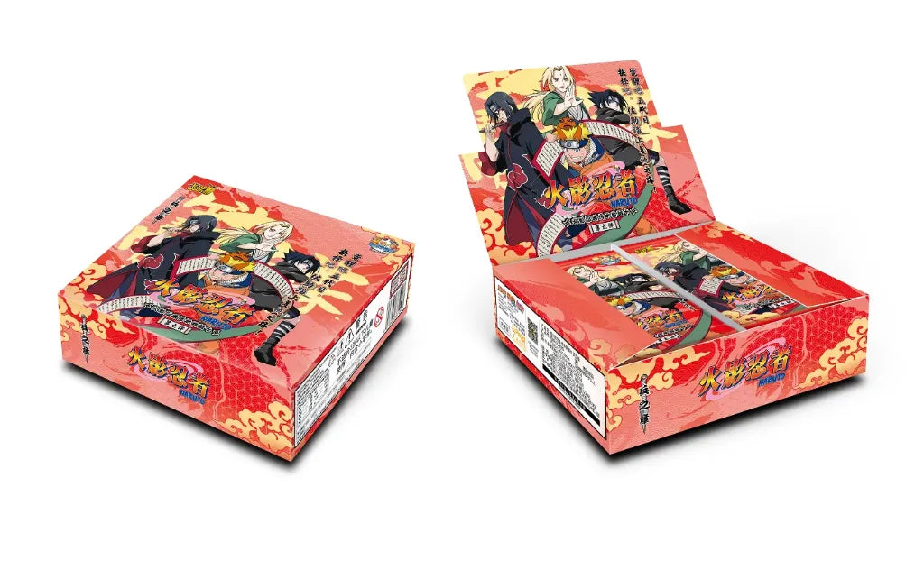 Cartes sous licence Naruto, vue principale