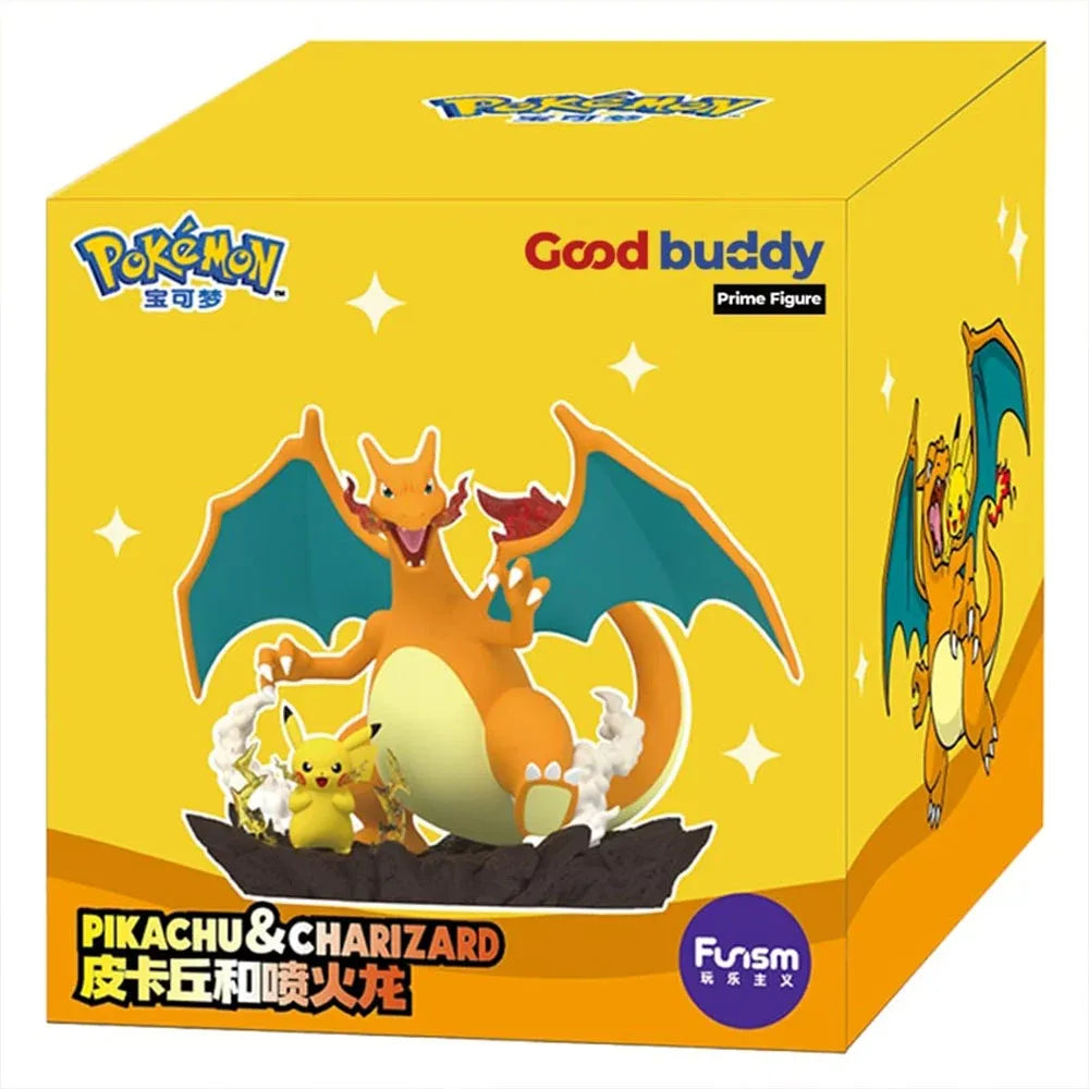 Diorama Dracaufeu sous licence Pokémon, visuel 2