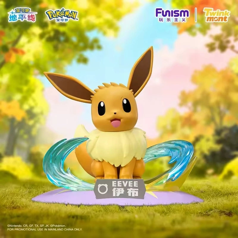 Figurine Evoli sous licence Pokémon, vue principale
