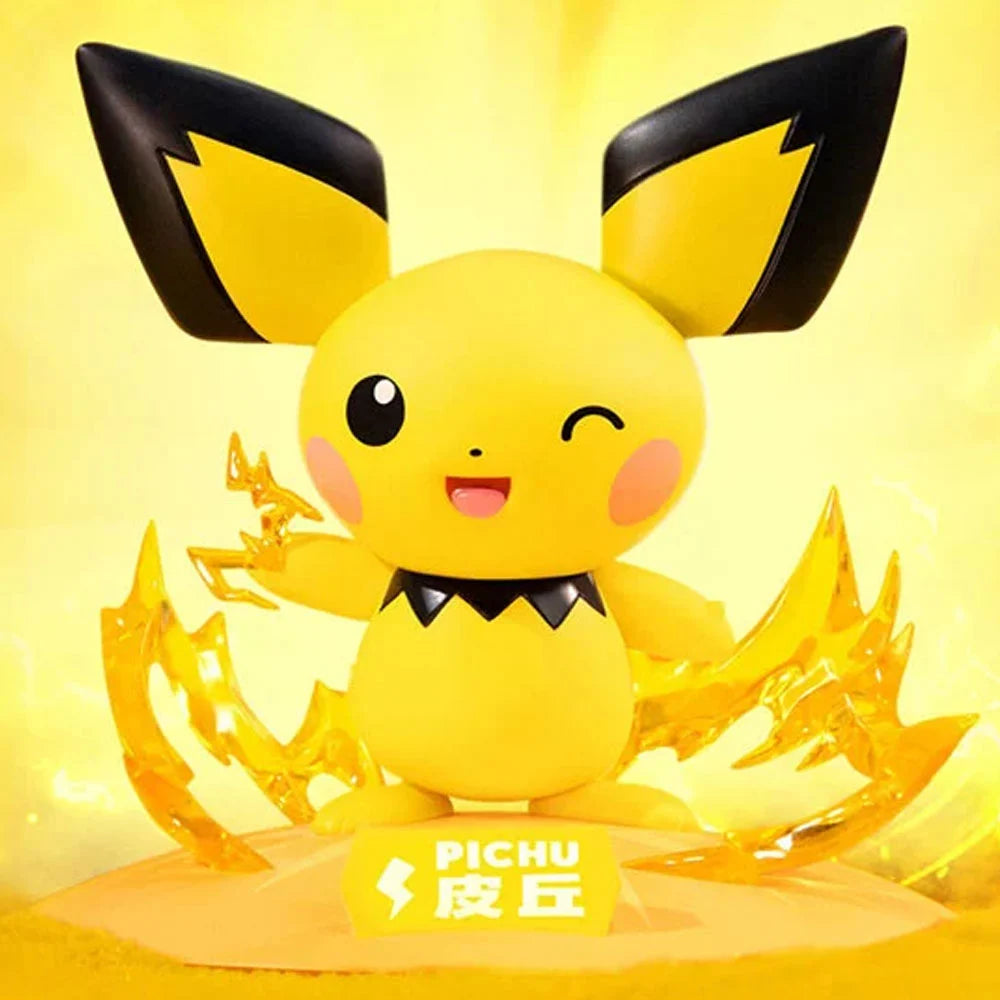 Figurine Pichu sous licence Pokémon, vue principale