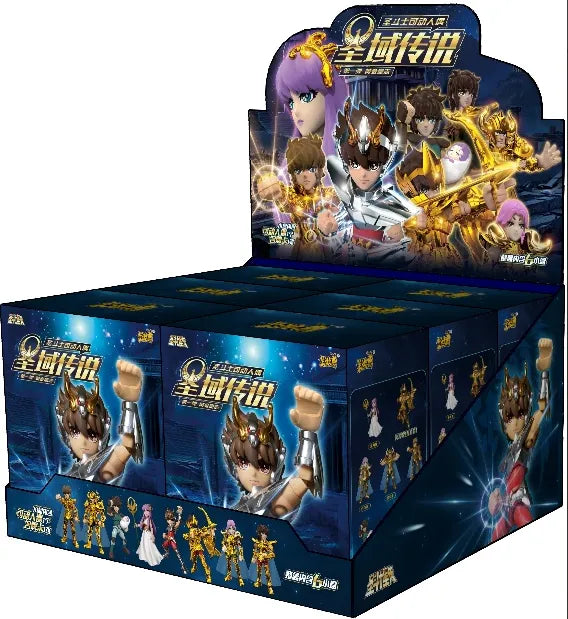 Blind box sous licence Saint Seiya, vue principale