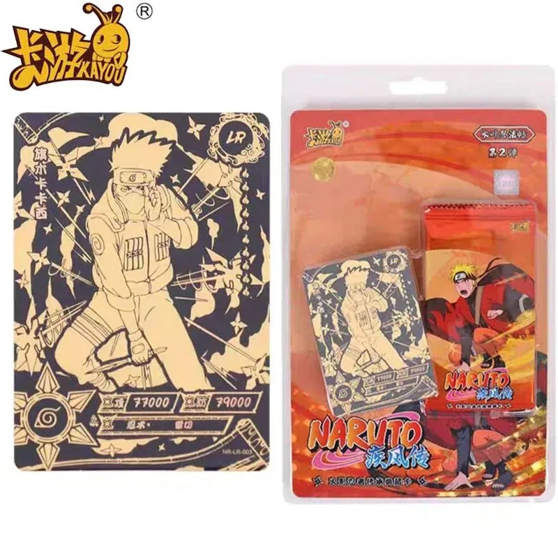 Cartes sous licence Naruto, vue principale