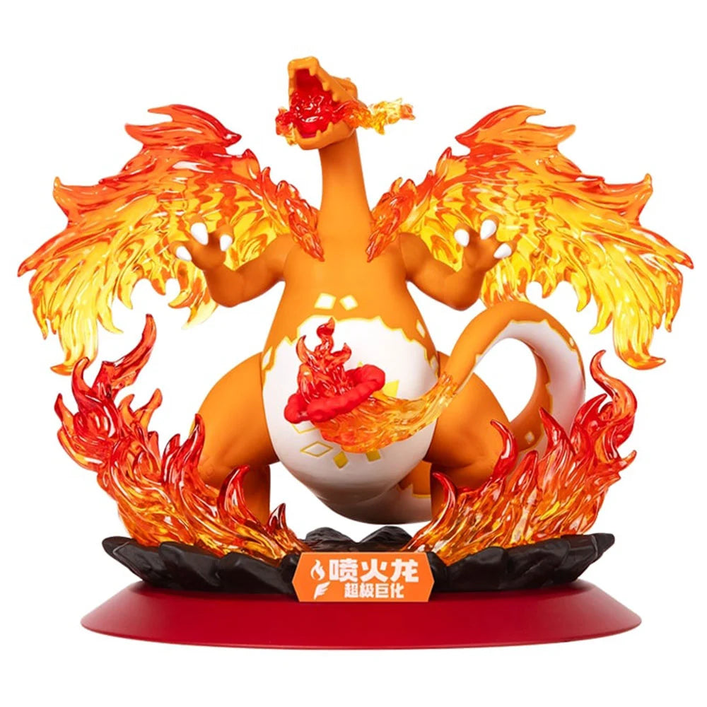 Figurine Dracaufeu sous licence Pokémon, vue principale