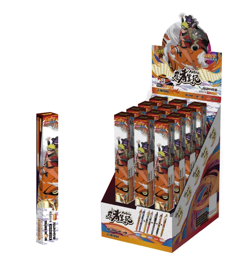 Blind box sous licence Naruto, vue principale