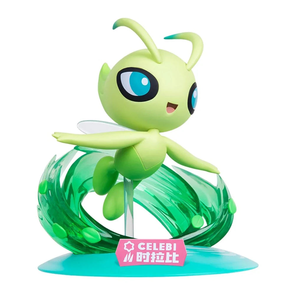 Figurine Celebi sous licence Pokémon, vue principale