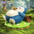Diorama Ronflex sous licence Pokémon, vue principale