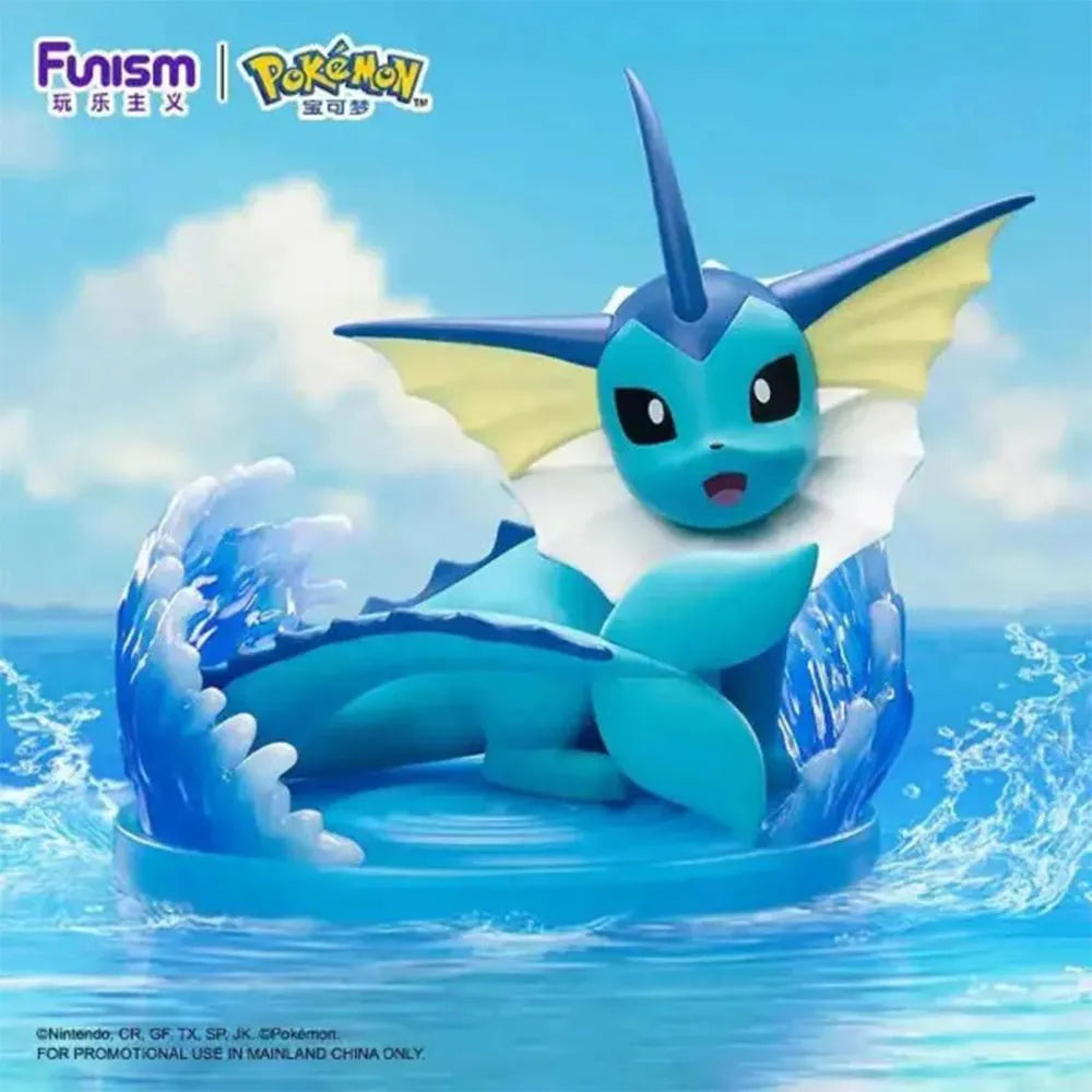 Figurine Aquali sous licence Pokémon, vue principale